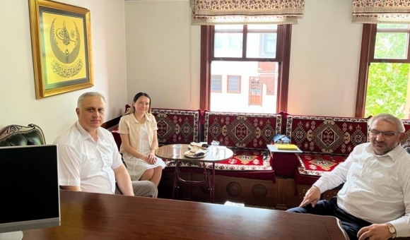 Ankara İl Sivil Toplum İlişkiler Müdürümüz Hayrettin İpekoğlu Ziyareti Ankara İl Sivil Toplum İlişkiler Müdürümüz Hayrettin İpekoğlu Ziyareti