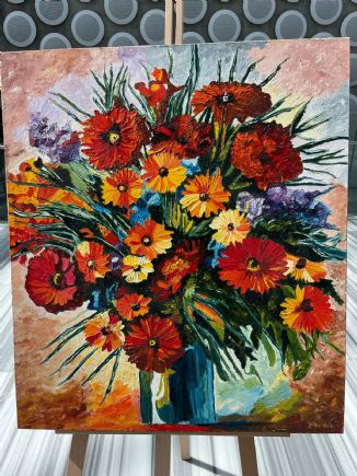 Bursiyer Kardeşimiz Talha Gül’ün Resim Sergisi