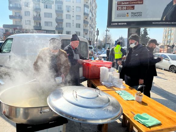 Dernek Başkanımız Sayın Yasin KONT Deprem Bölgesinde